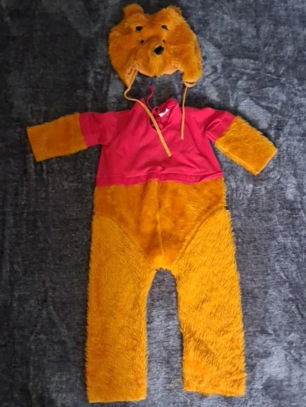 Vintage Disney Winnie the Pooh Halloween 2pc Costume Kids S (4-6)